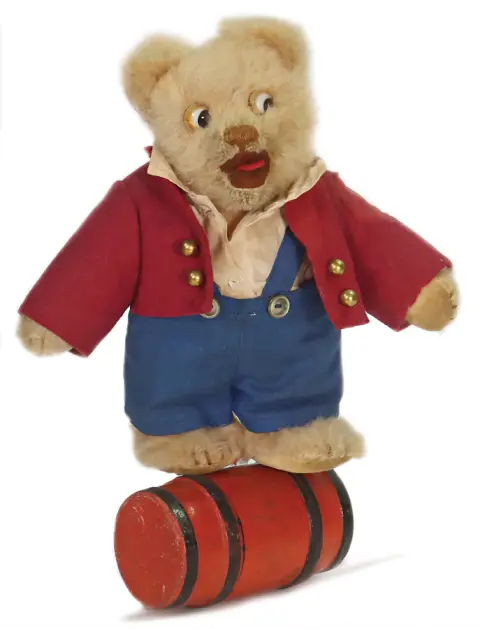 SCHUCO – petit ours Schuco original avec fonction Oui / Non