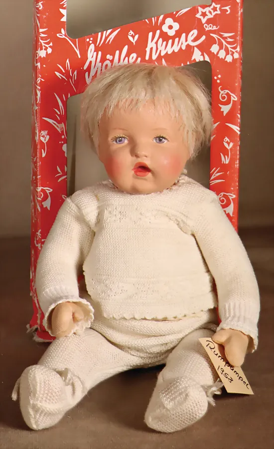 KÄTHE KRUSE – Lalka, 1958, wzór ręczny "Urmodell"
