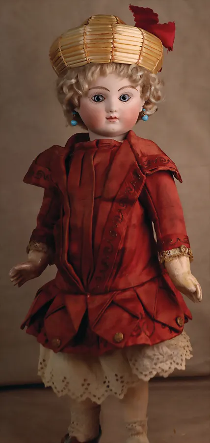 JULES STEINER – Rare early French bisque porcelain Bébé by Jules Steiner