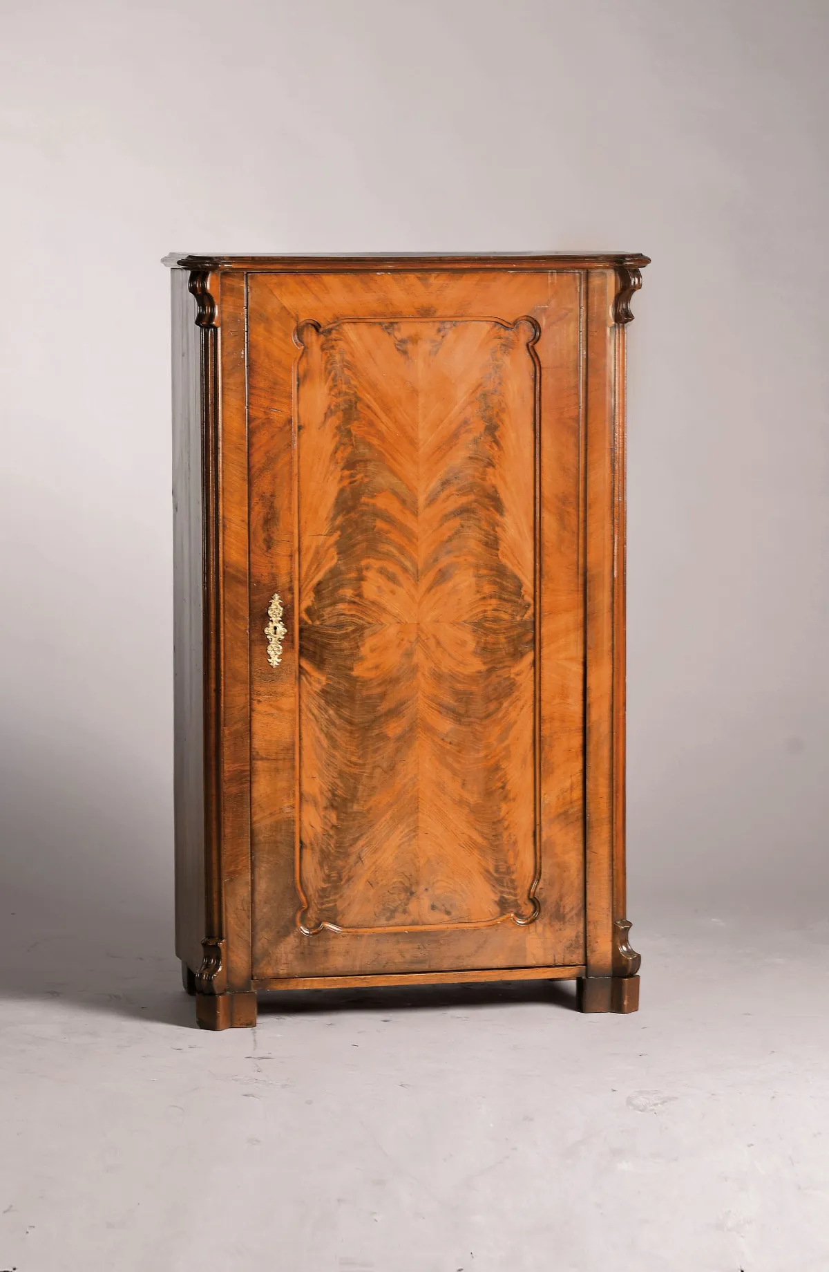 Louis Philippe Schränkchen, Frankreich, Mahagoni, 1-türig, ca. 128x79x41 cm, EZ 2-3, 1