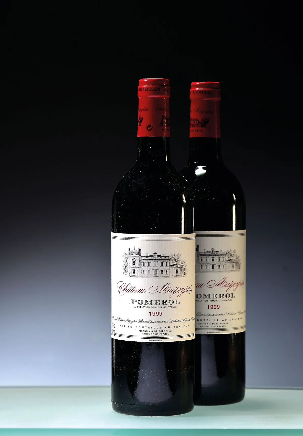 12 bouteilles 1999 Château Mazeyres, Pomerol, env. 750 ml chacune, 12 bouteilles en caisse bois d'origine