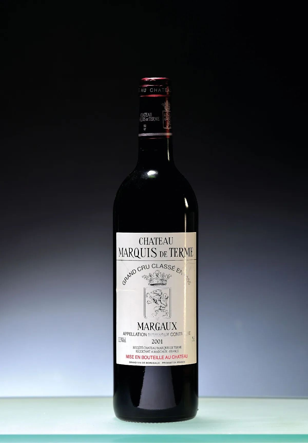 2 Flaschen 2001 Chateau Marquis de Terme, Margaux, ca. 75cl, 12,5%Vol., High fill, 93