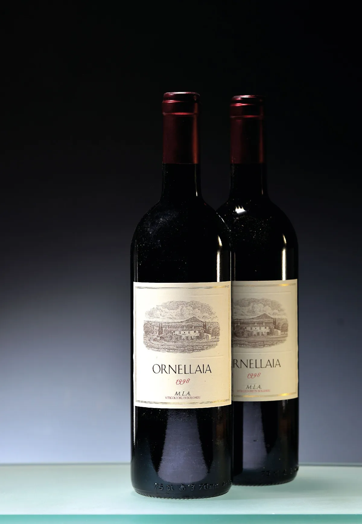 1 case/6 bottles 1998 Ornellaia Bolgheri Superiore, Tuscany, Italy, approx. 75cl each