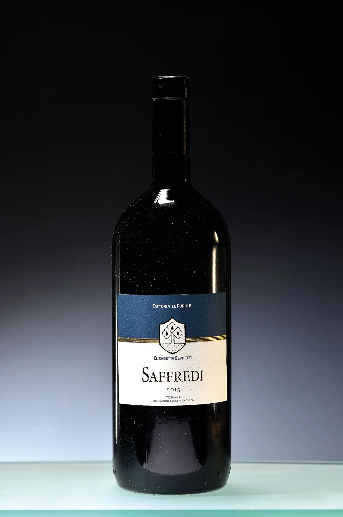3 magnum bottles 2015 Fattoria Le Pupille Saffredi, Elisabetta Geppetti, Tuscany,