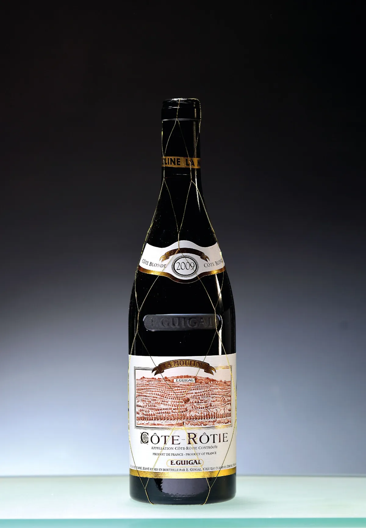 1 bouteille 2009 E. Guigal Cote Rotie La Mouline, Rhône, env. 75cl, 13%Vol