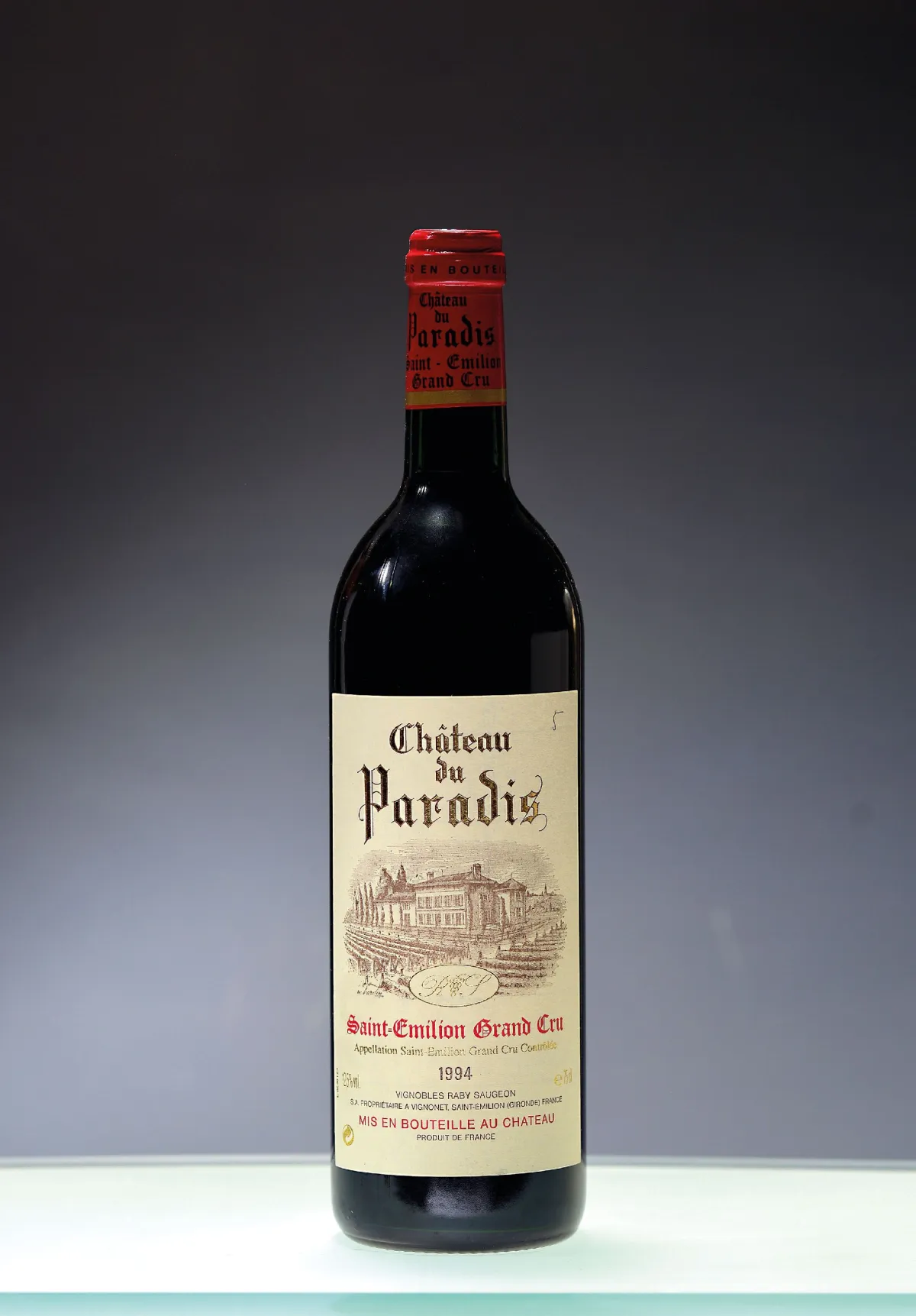 3 butelki 1994 Chateau du Paradis, Saint-Emilion Grand Cru, ok. 75cl, 12,5% obj.