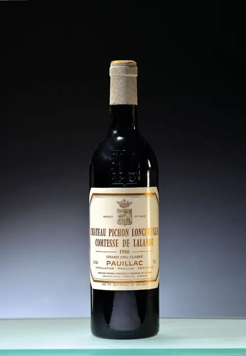 1 bouteille 1986 Château Pichon Longueville Comtesse de Lalande, Pauillac, 75cl, 12