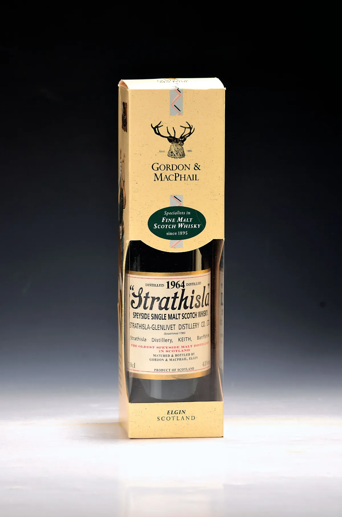 1 bouteille 1964 Strathisla G&M, embouteillée 2006, Scotch Whisky, Speyside, env. 70 cl