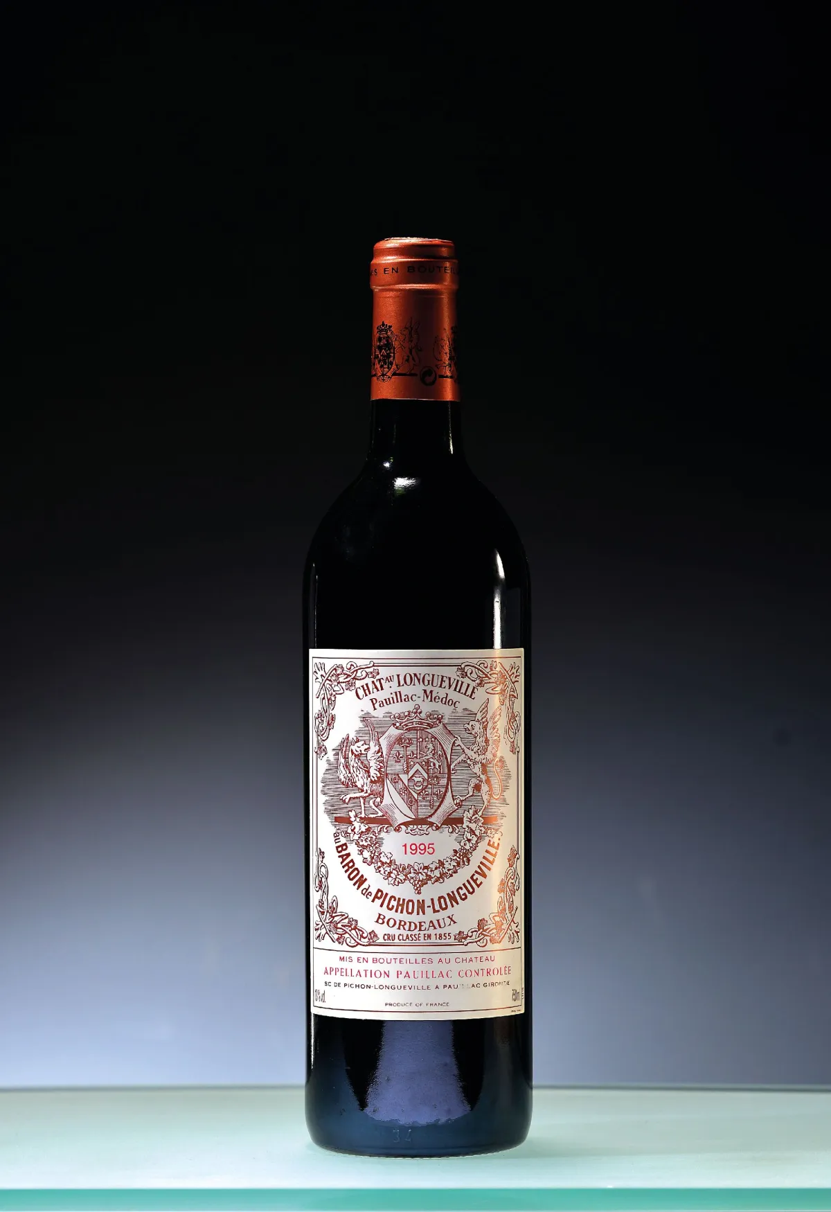 1 butelka 1995 Chateau Pichon-Longueville au Baron de Pichon-Longueville, Pauillac