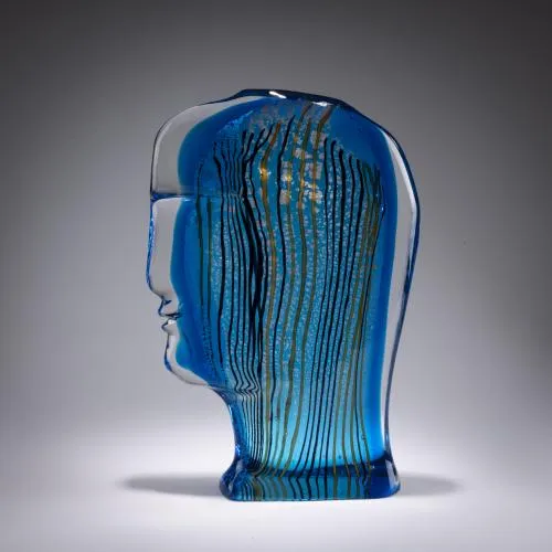Luigi Benzoni – Glazen sculptuur 'Profilo', 2008