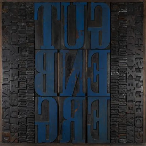 Giorgio Milani – 'Pocta Gutenbergovi', 2000