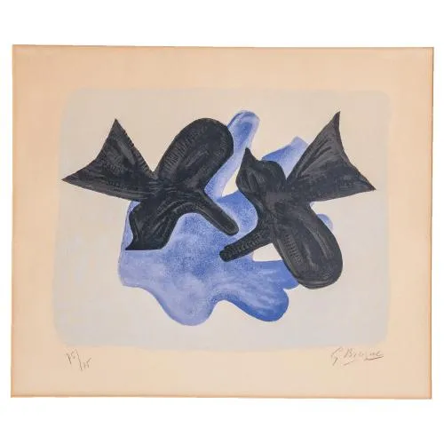 Georges Braque – 'Oiseaux', 1963