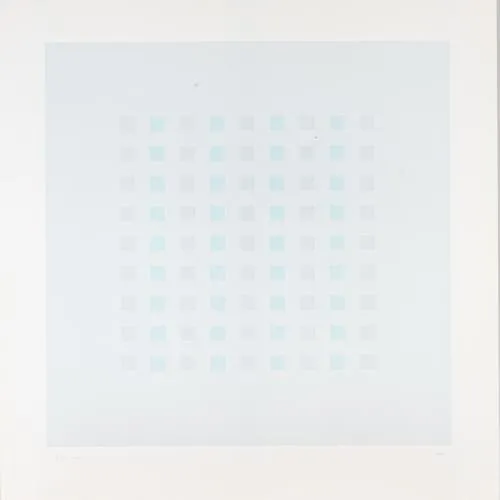 Antonio Calderara – Portfolio avec compositions géométriques, 1972