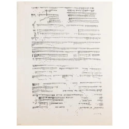 Oskar Holweck – Sans titre (74/2), 1974