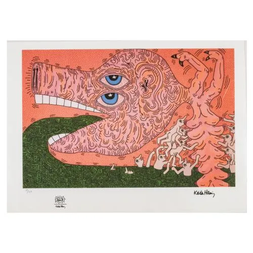 Keith Haring (after) – Untitled, 1980s (later print)