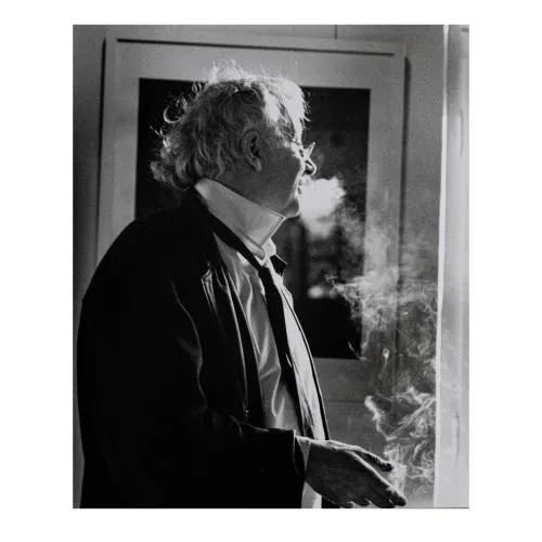 Ingrid von Kruse – Portraitphotographie 'Horst Janssen', 1987