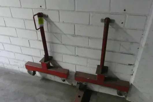 Set Transporthilfe für Staplerbatterien