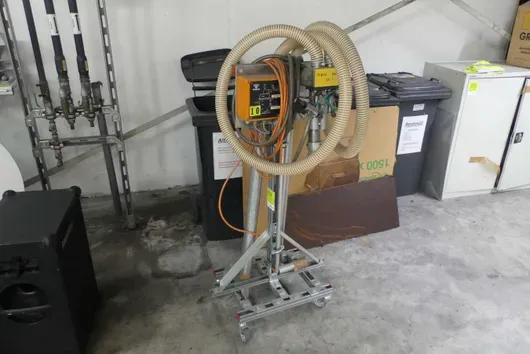 KOCH granule conveyor / mobile suction conveyor