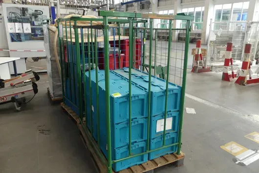 Partij accessoires/kunststoftechniek, met lagers
