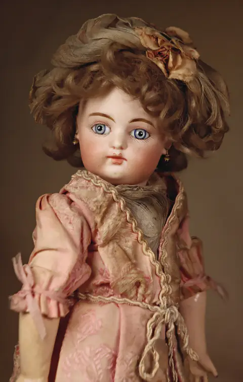 RABÉRY & DELPHIEU – reizende 30 cm große Biskuitporzellanpuppe von Rabery & Delphieu