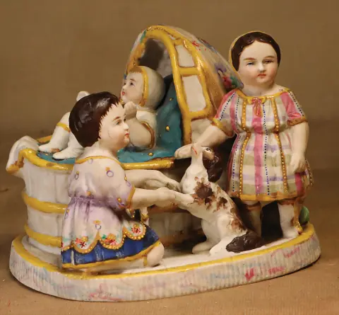 Belle scène Biedermeier