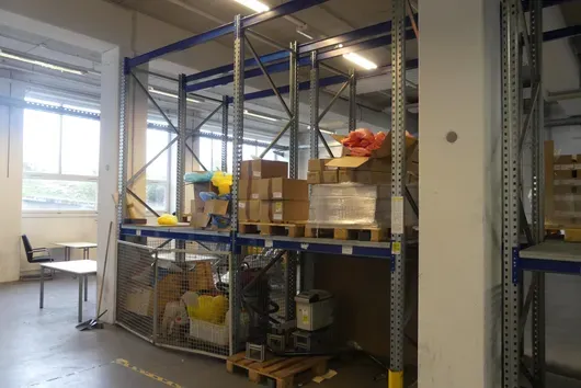 Těžký regál, 2 pole, bez obsahu