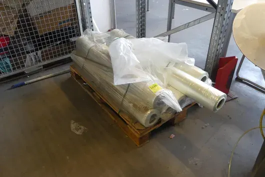Partij folie, met pallet