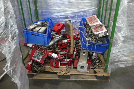 Accessories/plastics technology lot, without bearing