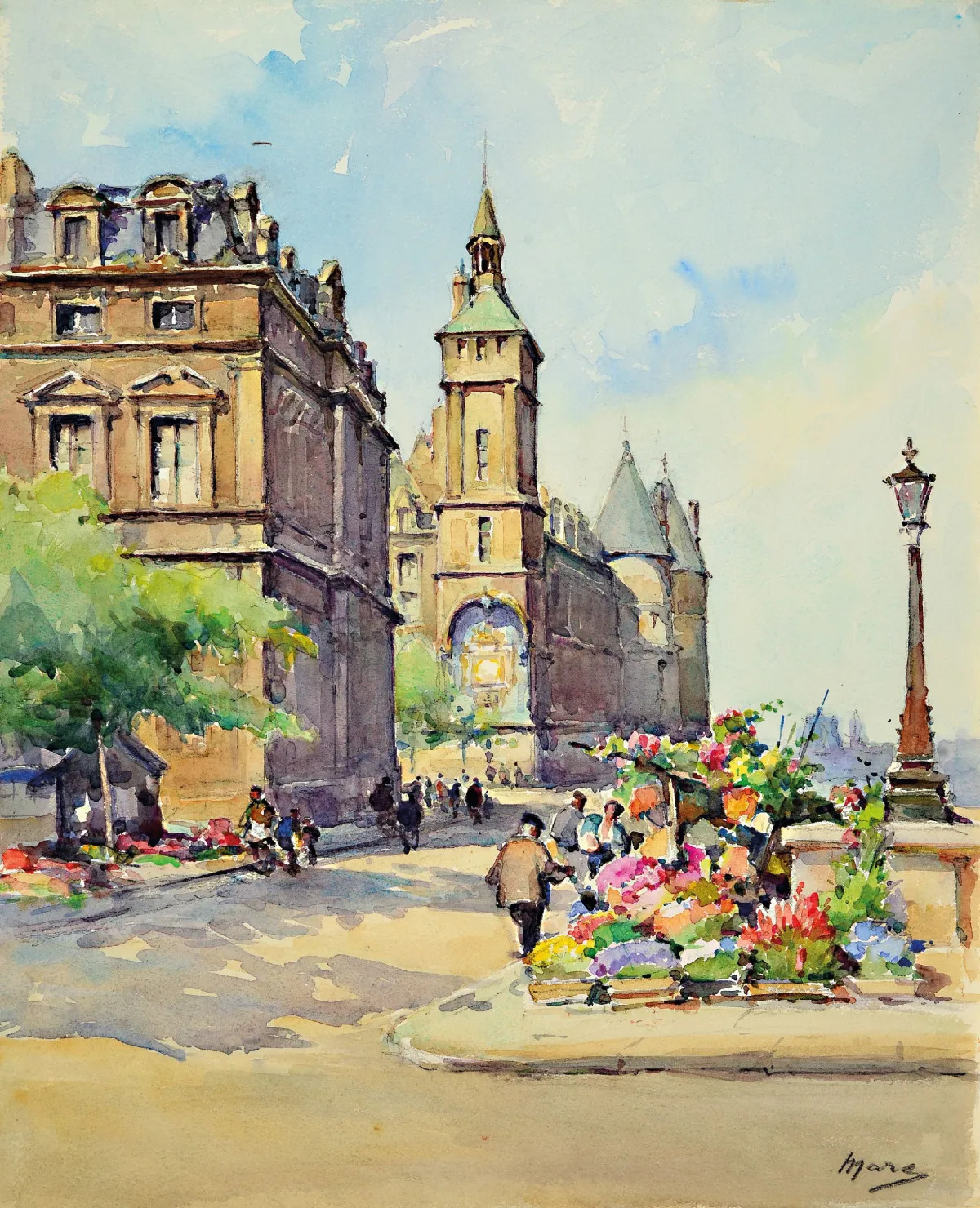 Markovitch Nicolas, pseudonym A. Marc, 1894 Jugoslávie-1964 Paříž, studie