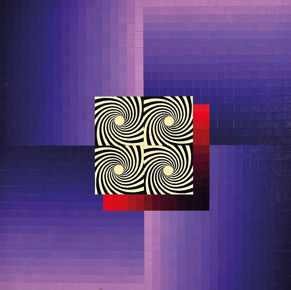 Klaus Wendel, 1935 Wollmesheim-2005, constructive-geometric colour composition