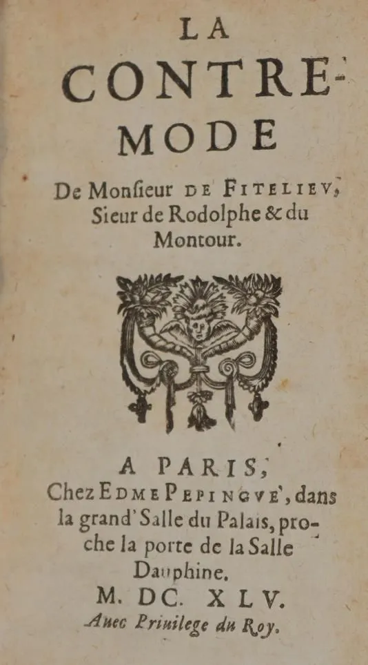 Fitelieu (Pseud.). – La contre-mode