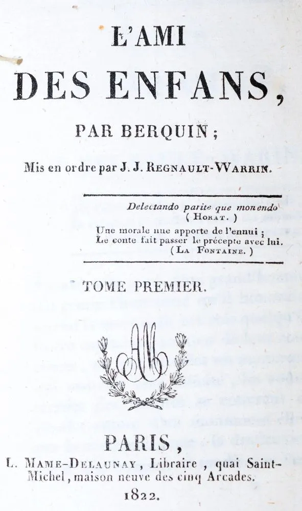 Berquin, (A.). – Dzieła wszystkie
