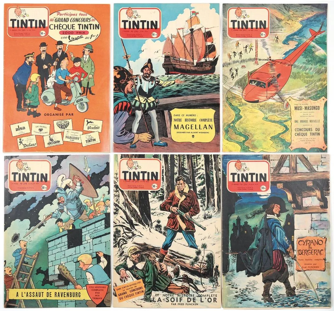 Hergé. – Tintin, Le journal de