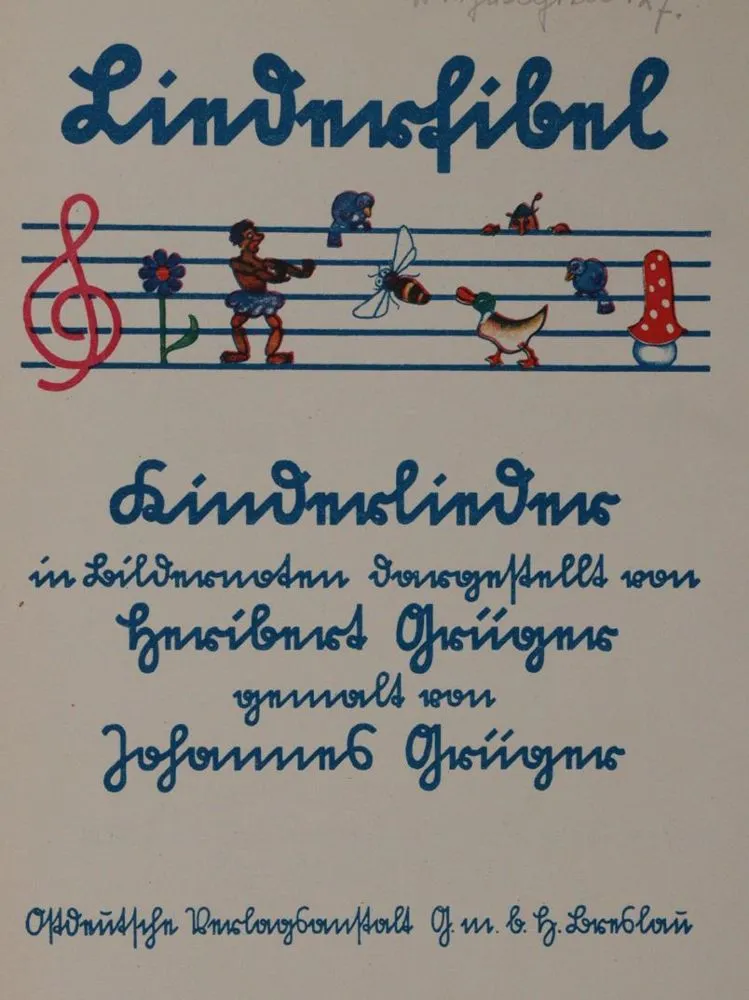 Grüger,H. a J. – Liederfibel