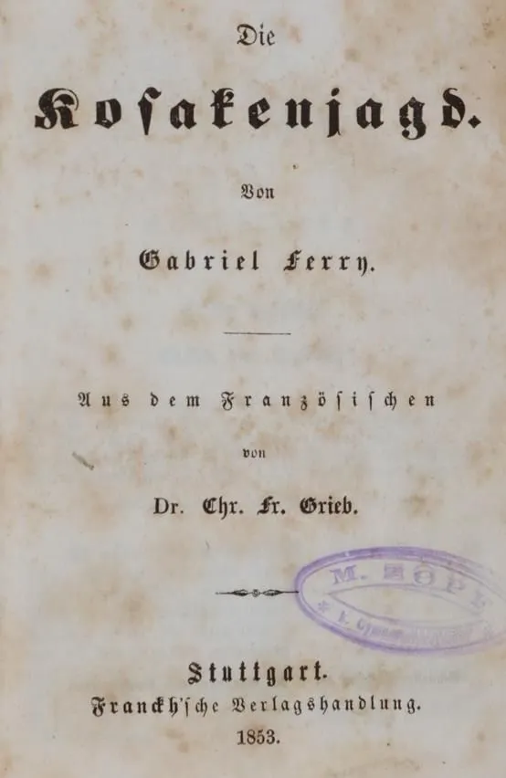 Ferry, G. (tj. L. de Bellemare). – Kozácký lov