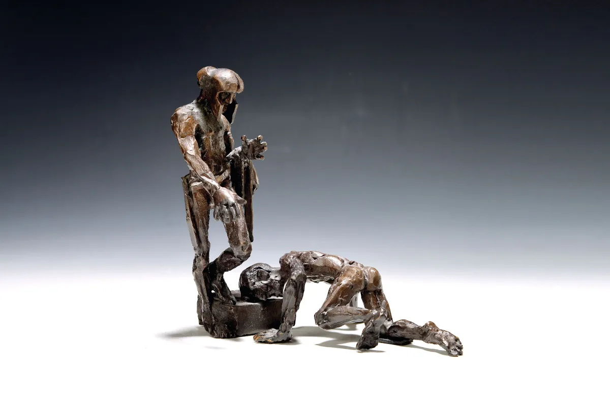 Gunther Stilling, 1943 Srpski - 2024 HeilbronnPlastik/Bronzefigur, patiniert, St. Martin