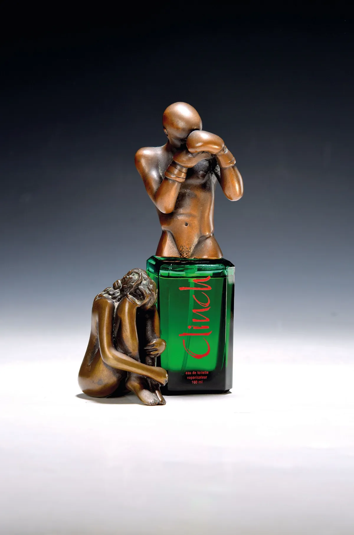 Bruno Bruni, né en 1935 Gradara, 2 bronzes : Mignon, signé et num. 2798/5000, H. env. 8 cm
