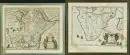 Cartes, 2 pièces "Aethiopia" – 2 gravures sur cuivre, coloriées à la main, env. 38 x 49 cm chacune, par W. Blaeu, 18e s., toutes deux légèrement endommagées, 1 avec traces d'eau