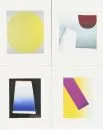 Geiger, Rupprecht, 1908 - 2009 Munich – 4 color offset prints, various sizes (largest 20 x 17 cm), "Compositions", P, ref.: Benezit, Vollmer, Saur
