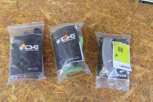 3x TSG Skateboard- / Bikehelm Ersatzpolster