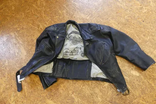 Veste en cuir Harley Davidson