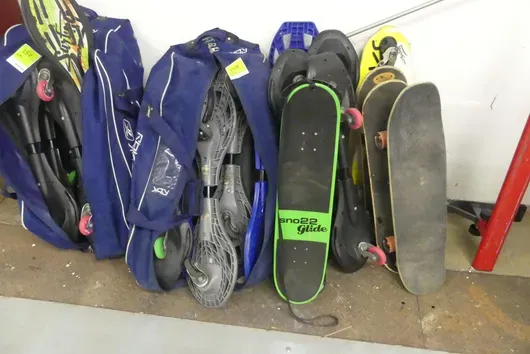 Lot de waveboards / skateboards