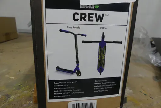 Lucky Crew Stuntroller, Blue Royal