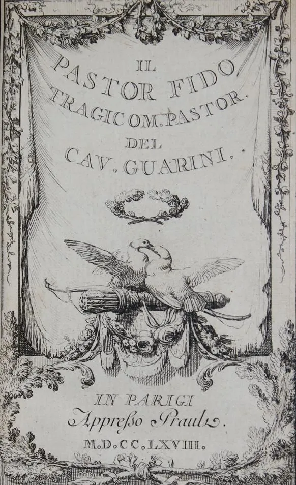 Guarini,(G.B.). – Il Pastor fido