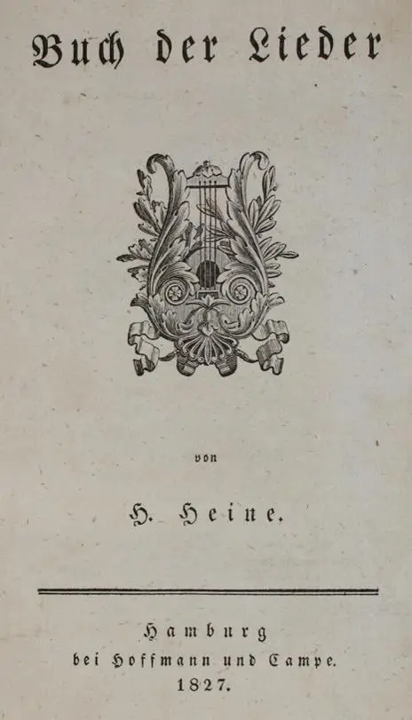 Heine,H. – Livre des chants