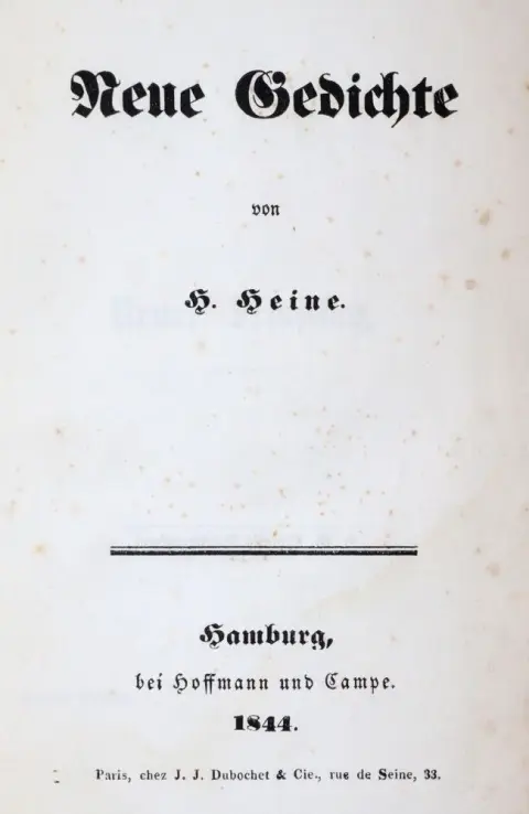 Heine,H. – Neue Gedichte