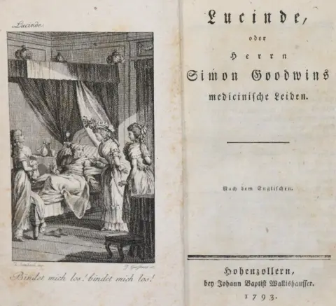 (Naubert,B.). – Lucinde, oder Herrn Simon Goodwins medicinische Leiden