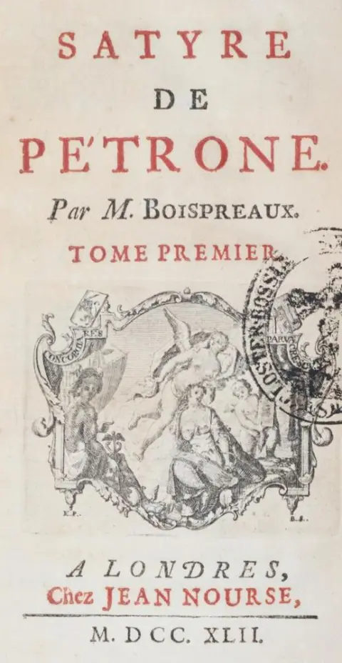Petronius Arbiter. – Satyre