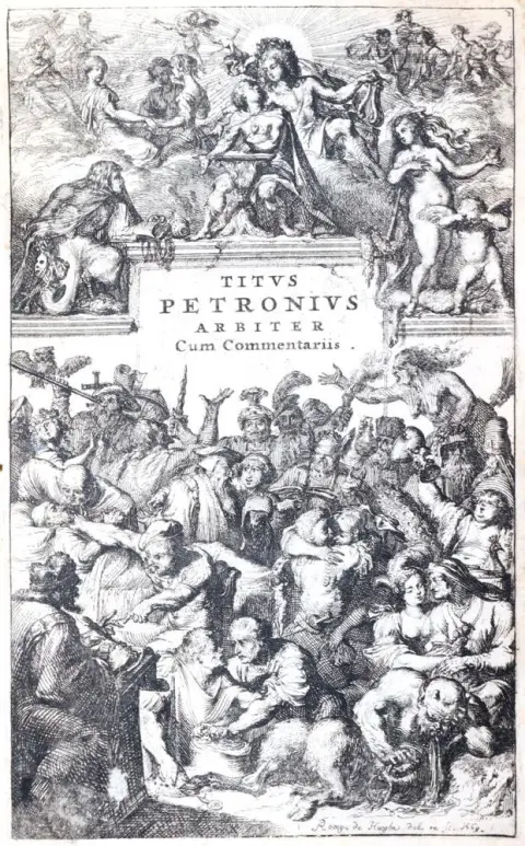 Petronius Arbiter. – Satyricon, cum fragmento nuper Tragurii reperto..