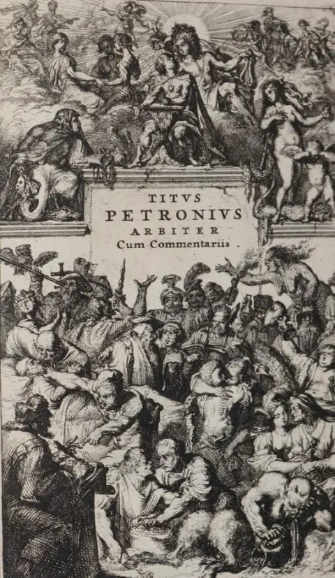 Petronius Arbiter,T. – Satyricon, cum fragmento nuper Tragurii reperto..